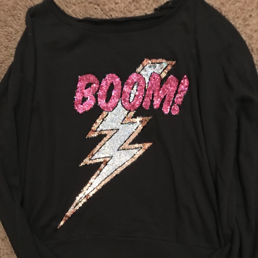 Pink- Long sleeved sweater